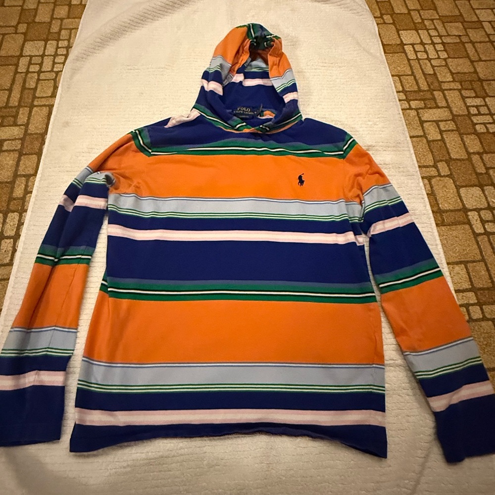 Polo by Ralph Lauren Multicolor Striped Hoodie